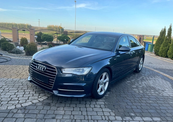 Audi A6 cena 75500 przebieg: 216000, rok produkcji 2015 z Siedlce małe 211